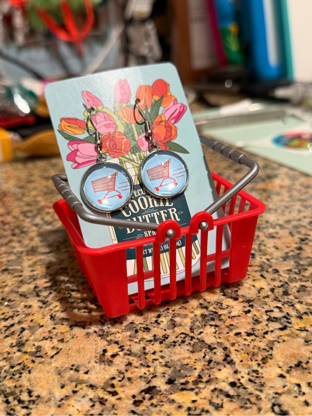 Shopping basket! Add to any order for a cute gift wrap idea!
